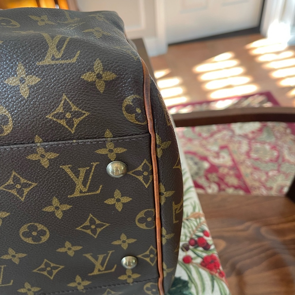 Louis Vuitton Brown Monogram Carryall Boston Travel Bag - Picture 12 of 16